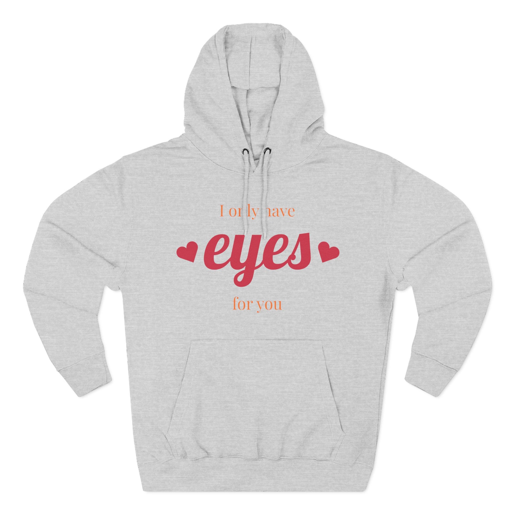 Three-Panel Fleece Hoodie