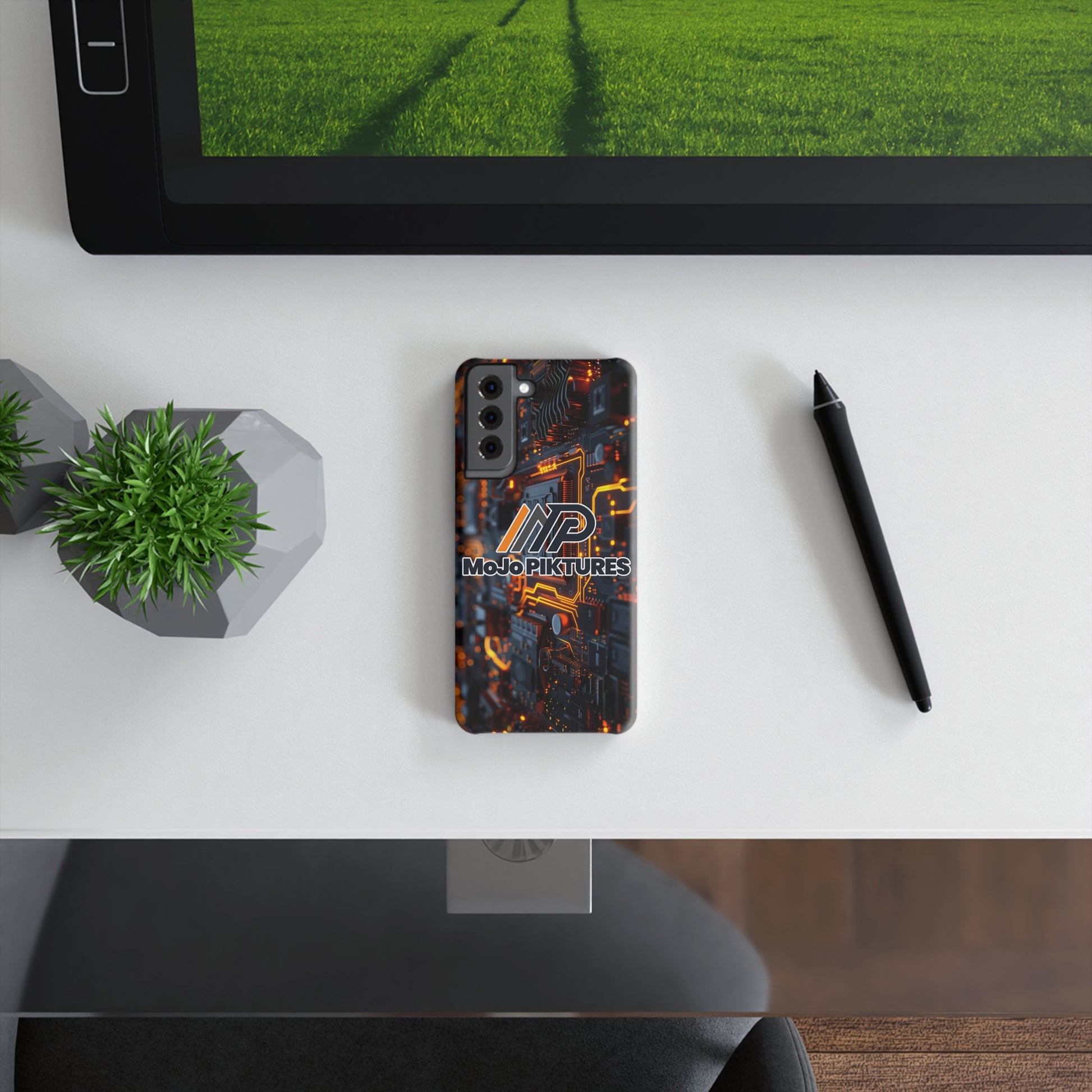 Sleek Tech Slim Snap Case - Personalized Phone Cover for Tech Lovers, Gift for Gadget Enthusiasts, Stylish Smartphone Accessory, [...]