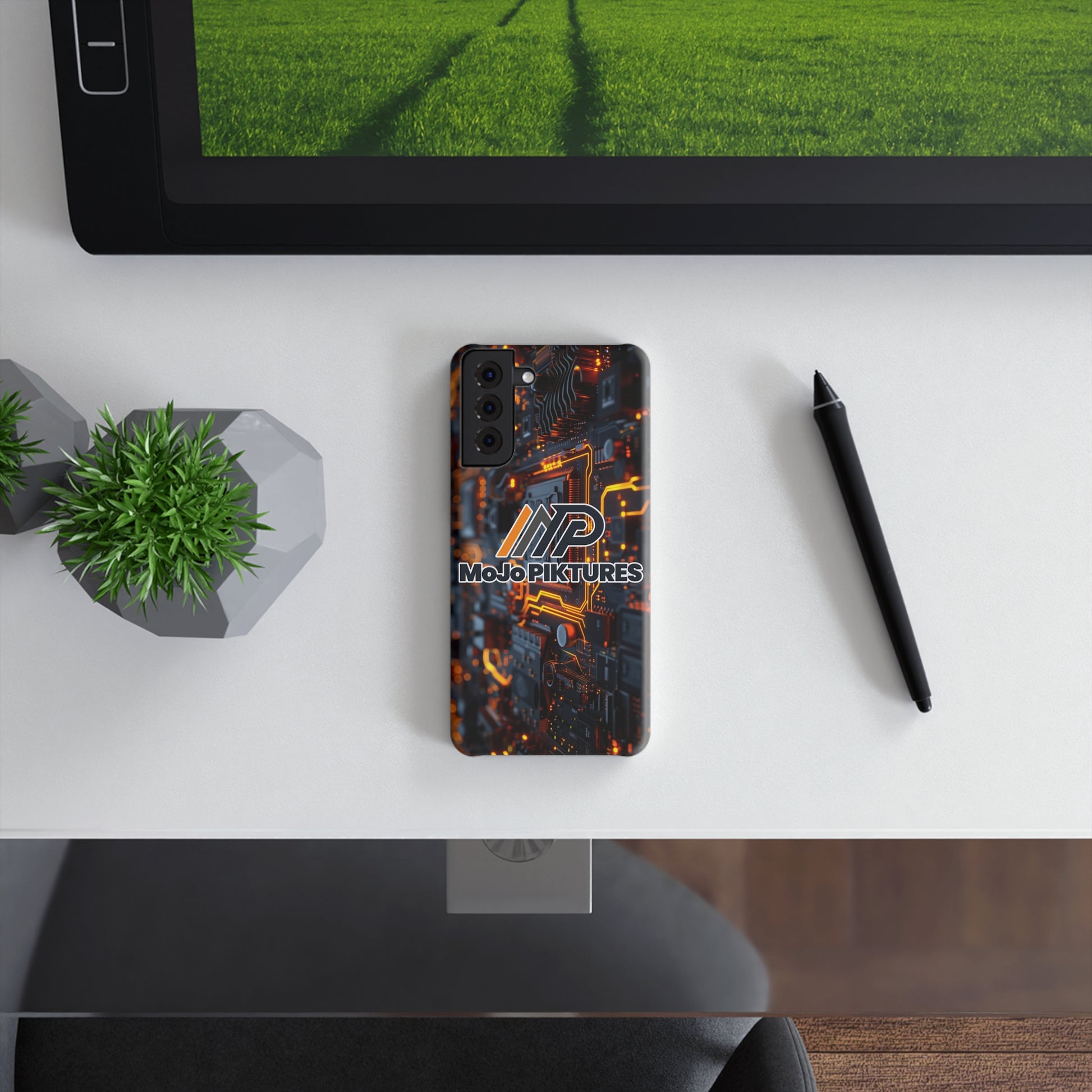 Sleek Tech Slim Snap Case - Personalized Phone Cover for Tech Lovers, Gift for Gadget Enthusiasts, Stylish Smartphone Accessory, [...]