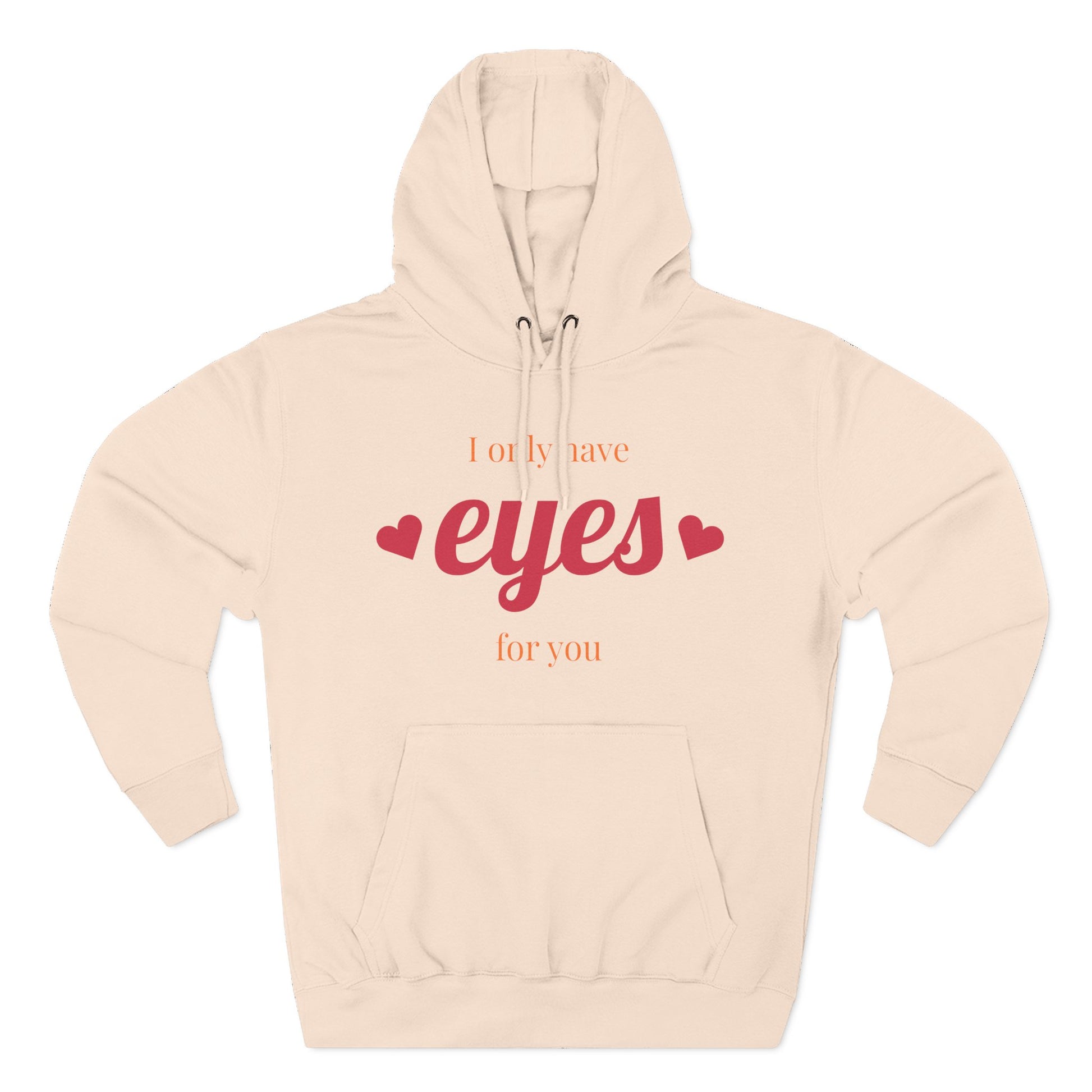 Three-Panel Fleece Hoodie